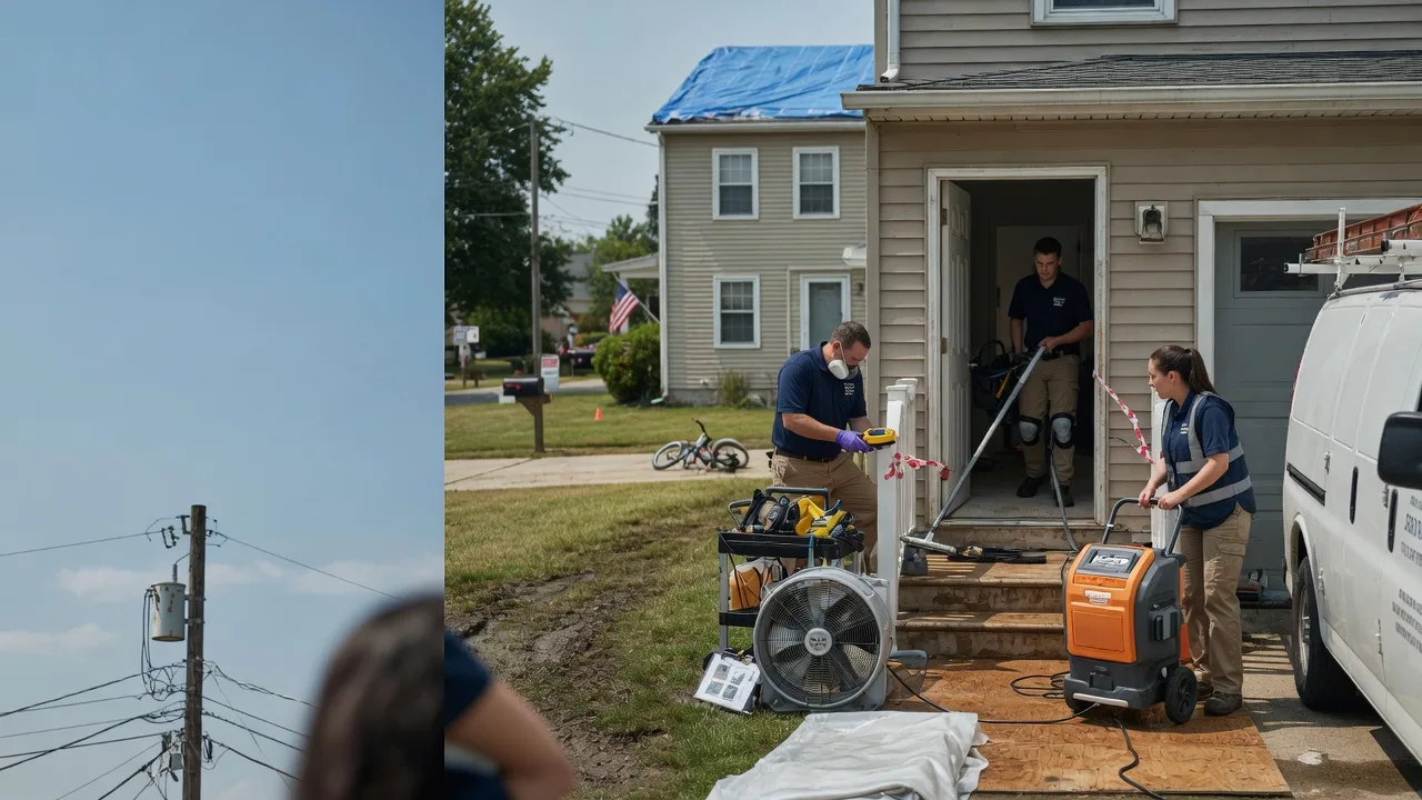 Water Damage Repair in Theriot, LA near me